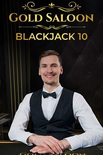 Gold Saloon Blackjack 10